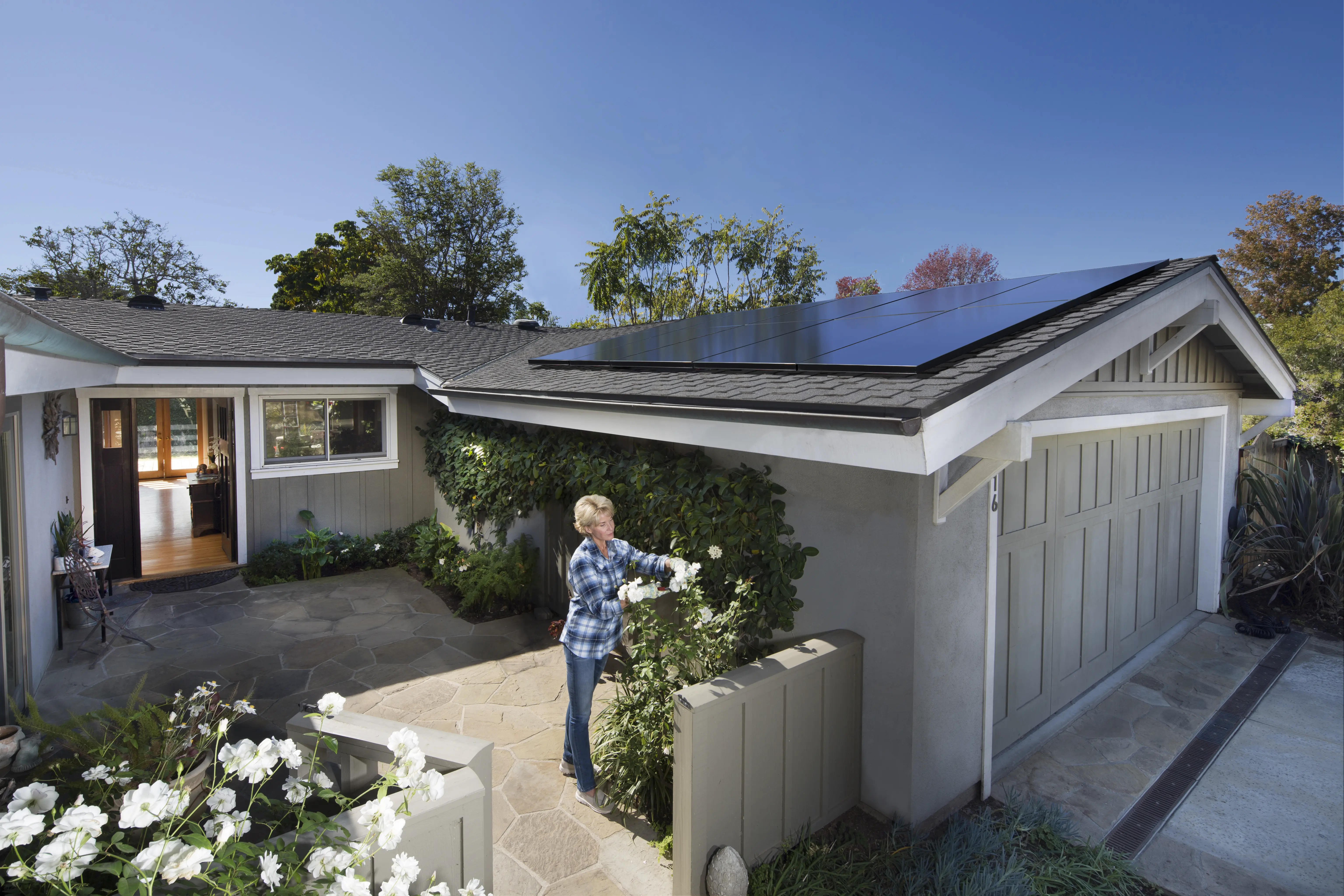 Premium solar installation showcase